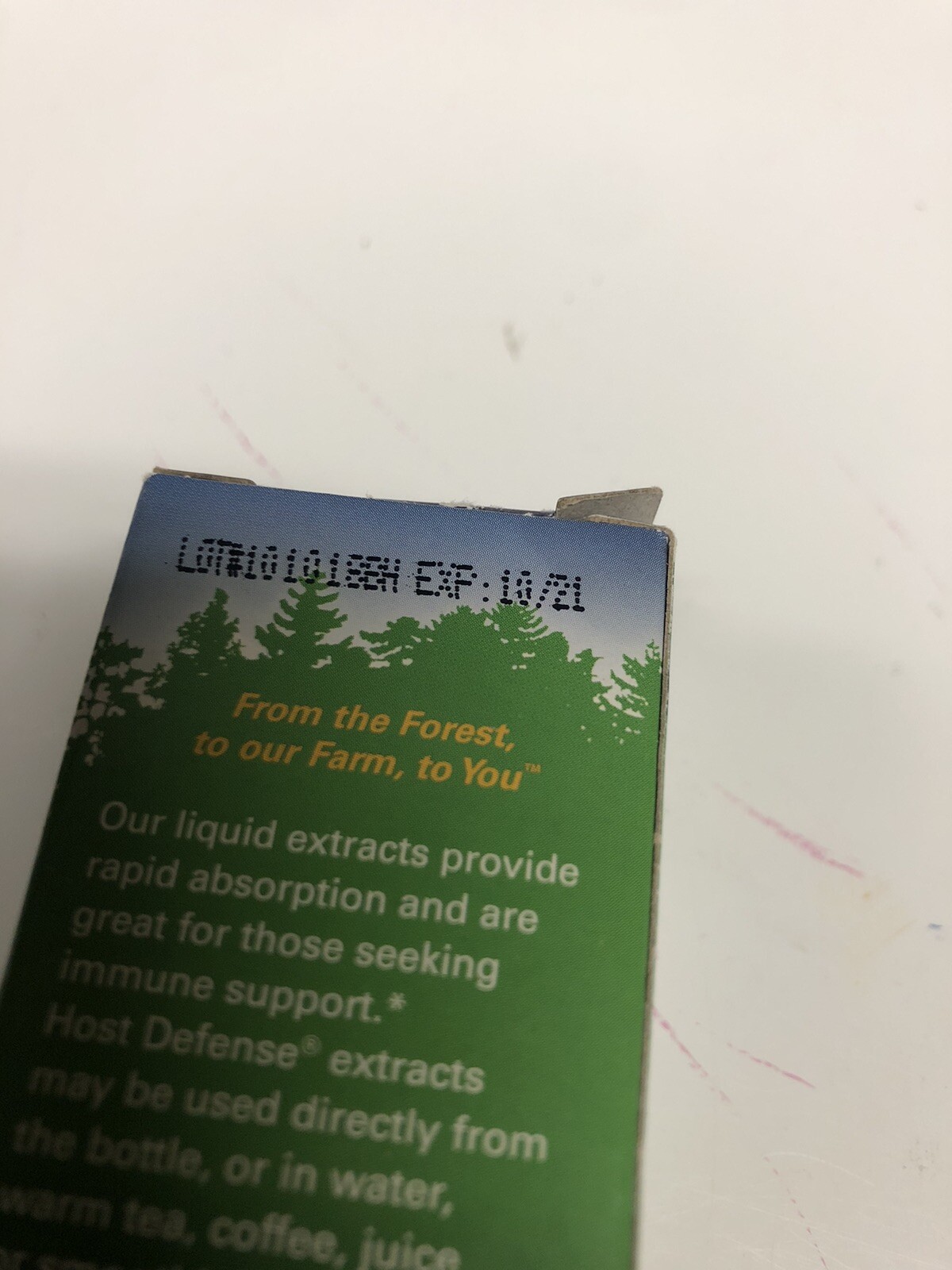 Host Defense Lion’s Mane Extract – Brain Health Support Supplement EXPIRED 10/21