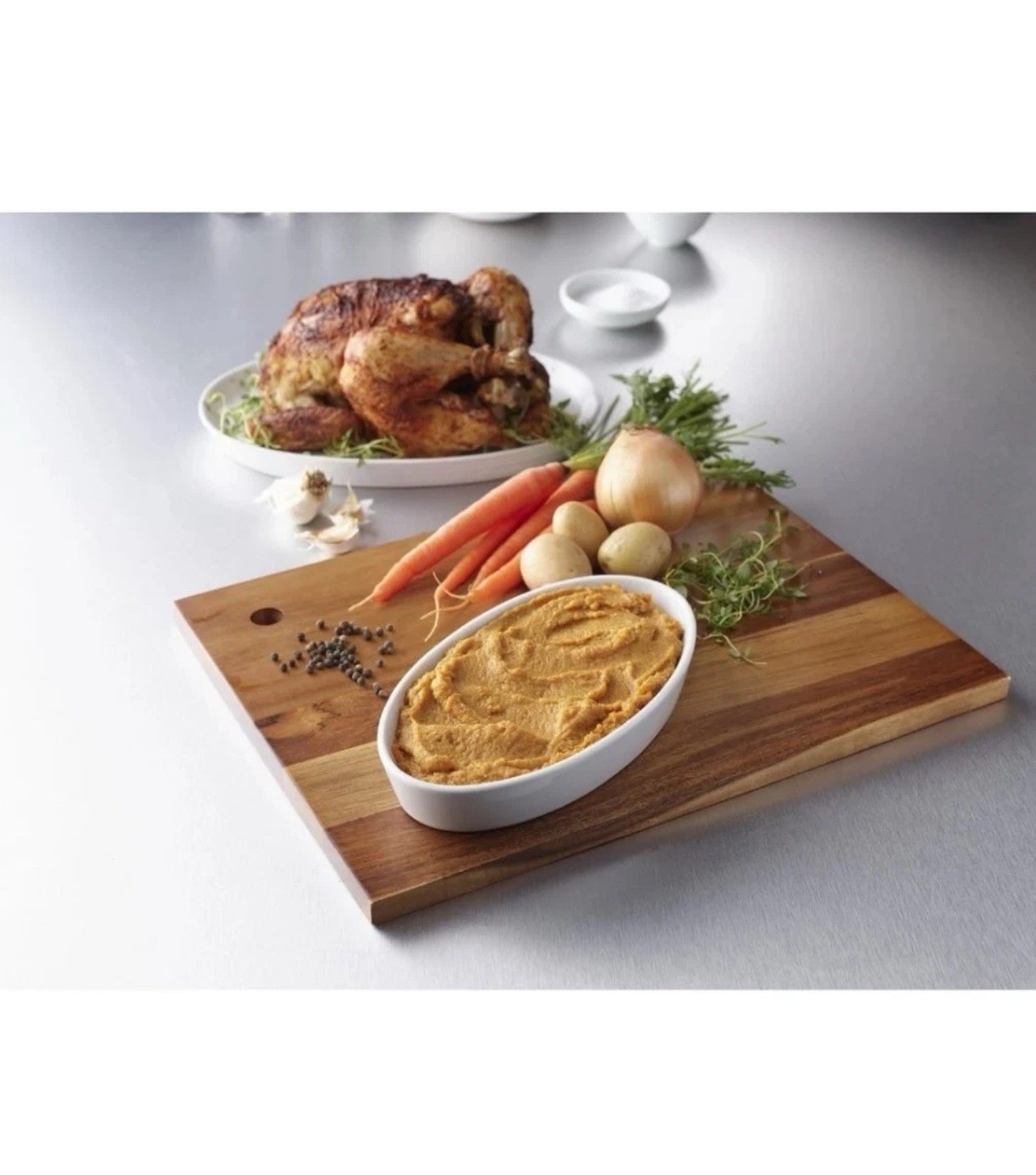 Thick & Easy 60748 Purees Microwave Meal Roasted Chicken Dinner 7.oz (7 Count)