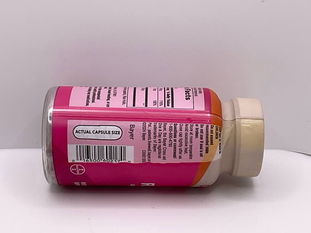 One A Day Skin Radiance Blood Orange Extract 30 Capsules Exp 2026/05 Sealed