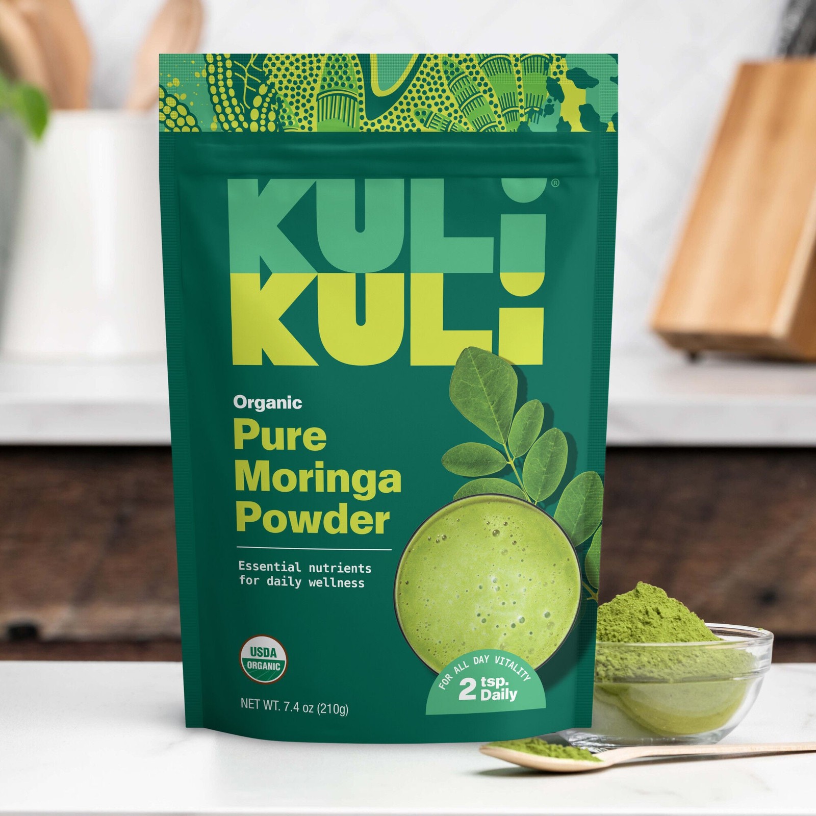 Pure Moringa Powder – 7.4 oz. (35 Servings)