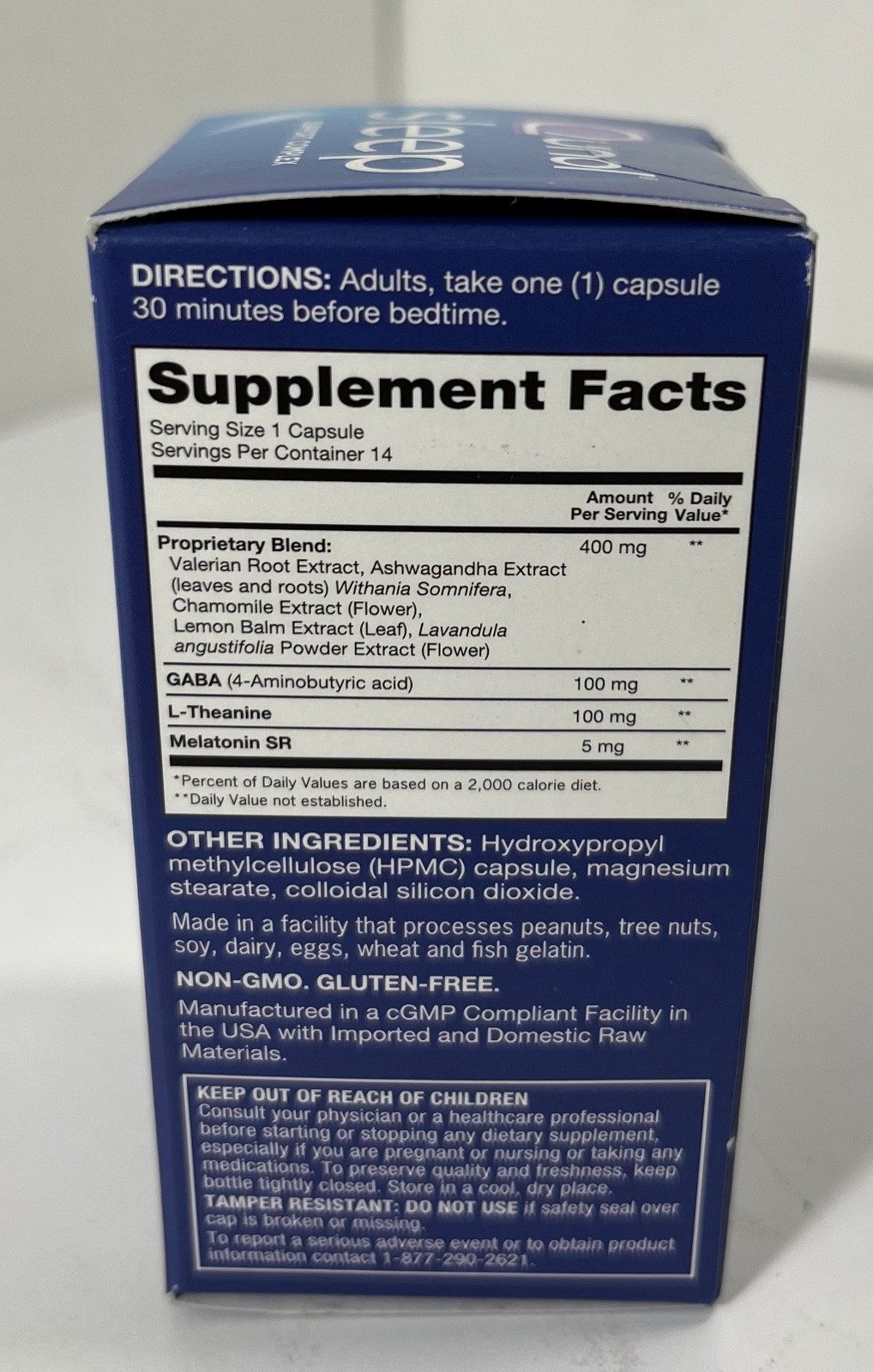 HTF Qunol Sleep Support Dietary Supplement 14 CAPSULES Exp. 03/2026 Free Ship 🔥
