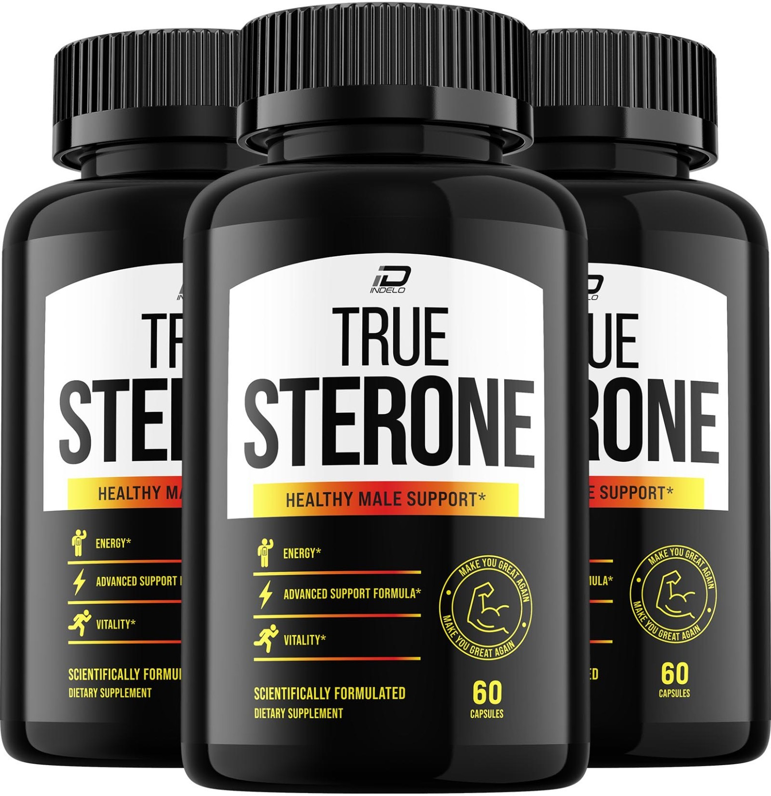 (3 Pack) True Sterone for Men Capsules – True Sterone Vitamin Complex Pills