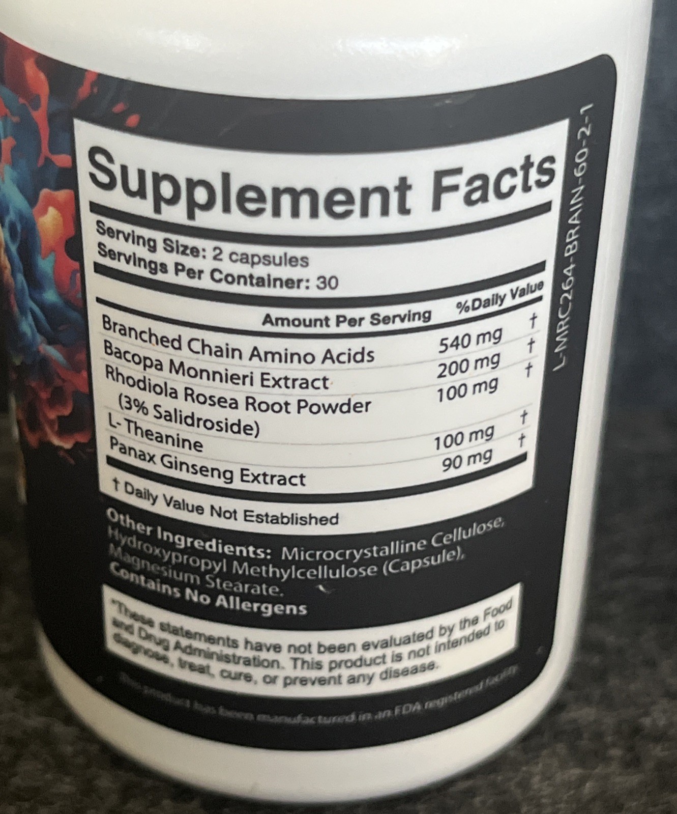 IQ Blast Pro Brain Supplement LOT OF 2 (120 Capsules) Cognitive Clarity Exp 7/27