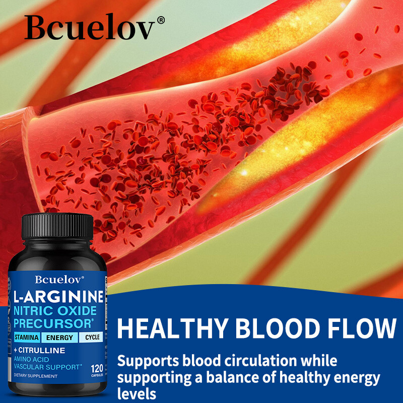 Arginine Nitric Oxide Precursor – Supports Vitality, Endurance And Energy Health