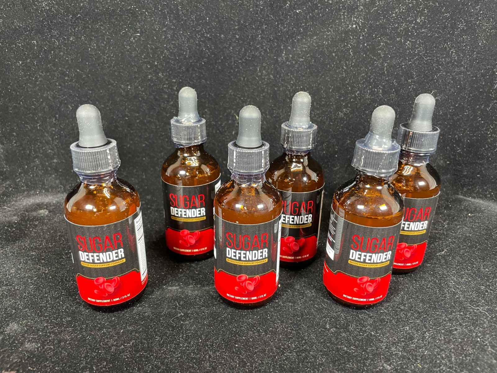 6 Pack Sugar Defender, Official High Blood Sugar Support Supplement