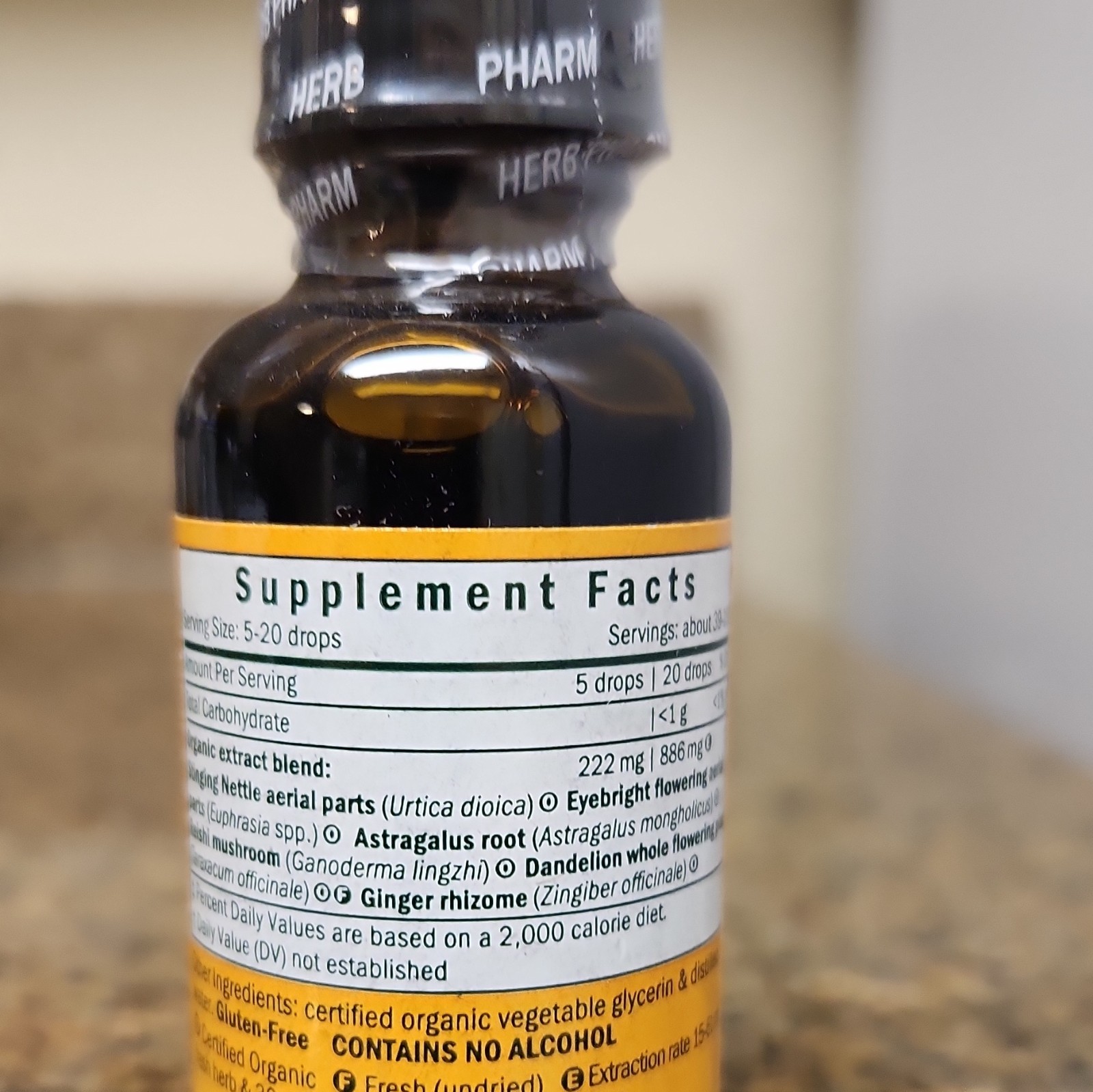 Herb Pharm Kids Sinus Samurai Seasonal Support Drops Alcohol-Free 2 fl oz