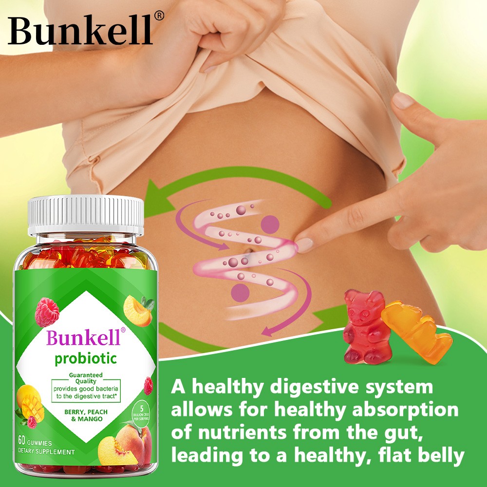 Probiotic Gummies – 5 Billion CFU for Digestive Health & Gut Balance 60pcs