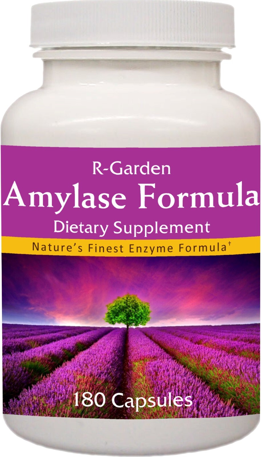 R-Garden Amylase Formula, 180 caps.