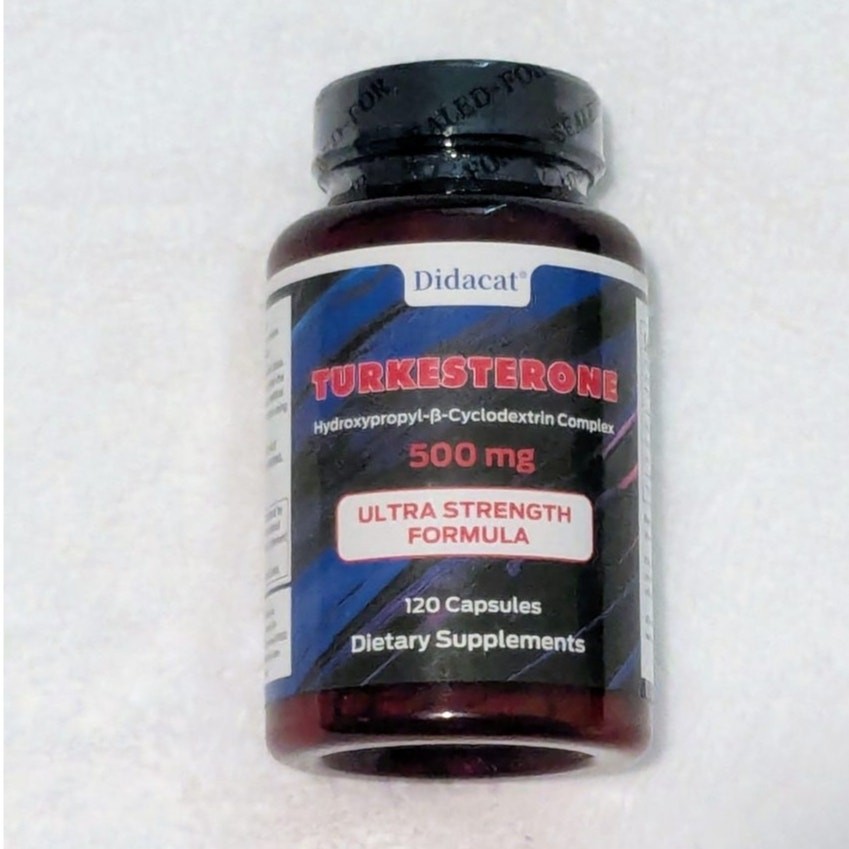 Turkesterone Ultra Strength Formula 550mg Dietary Supplements