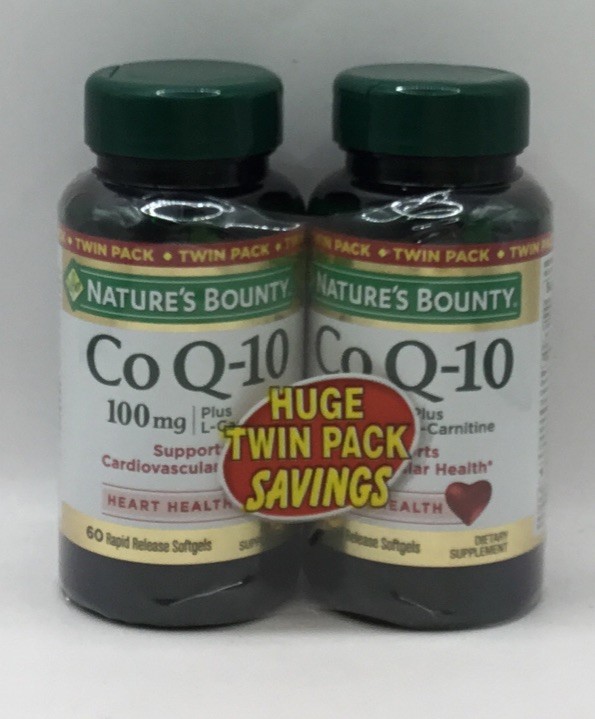 Nature’s Bounty CoQ10, Dietary Supplement, Supports 120 Count Exp 11/26