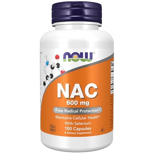 NOW FOODS NAC 600 mg 100 Veg Capsules