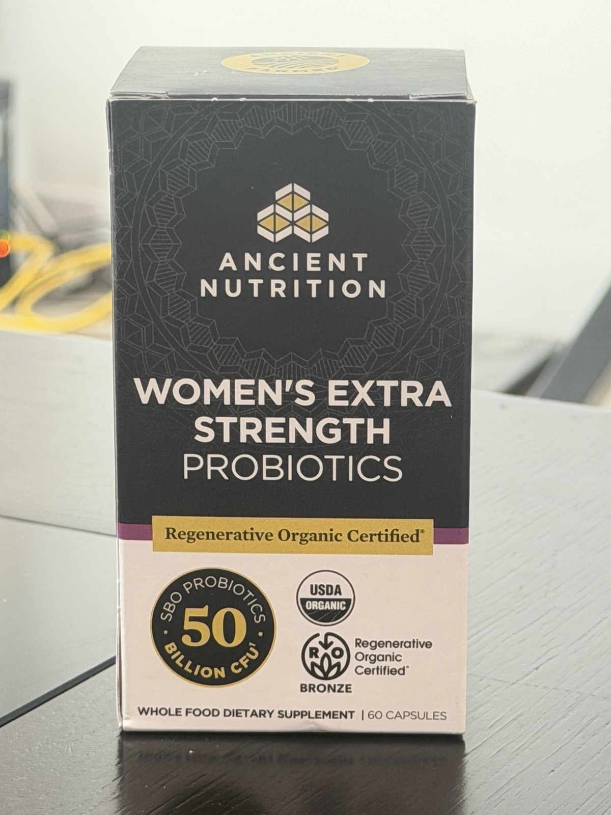 Ancient Nutrition Women’s Extra Strength Probiotics Organic 60 Capsules 04/2027