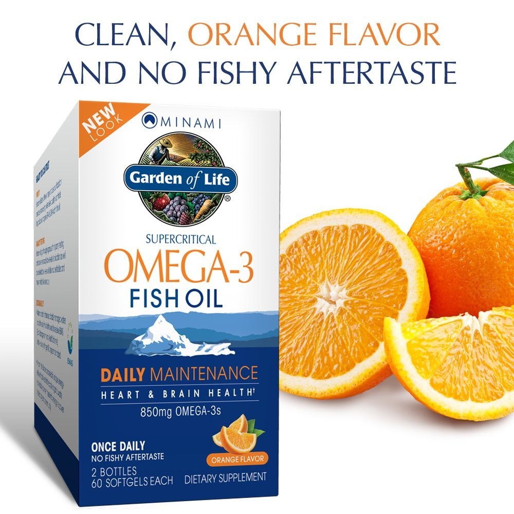 Garden Of Life Epa/Dha Omega 3 Fish Oil – Minami Natural Brain Function Heart