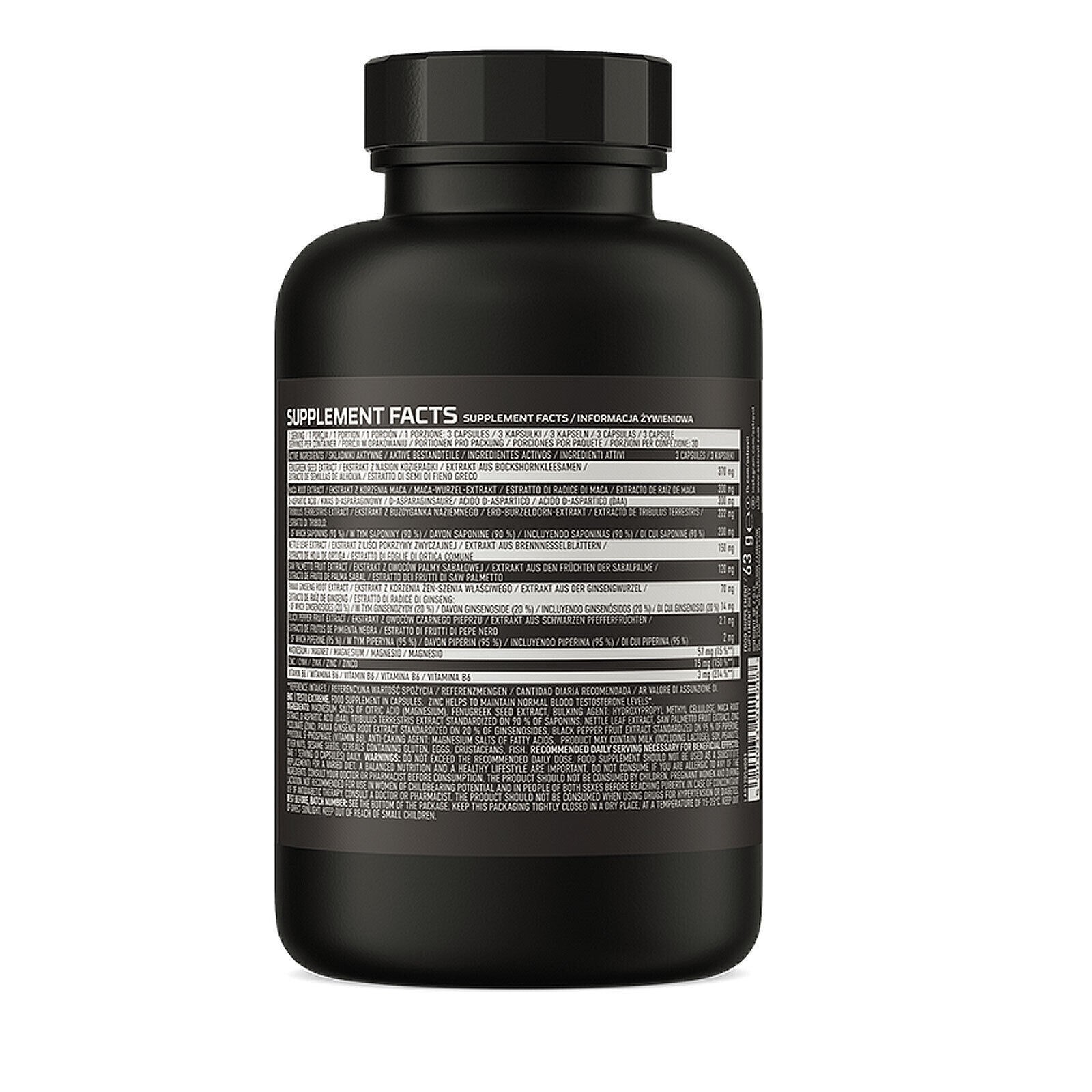 GH BOOSTER EXTREME + TESTO EXTREME -Muscle regeneration, strength, testo-booster