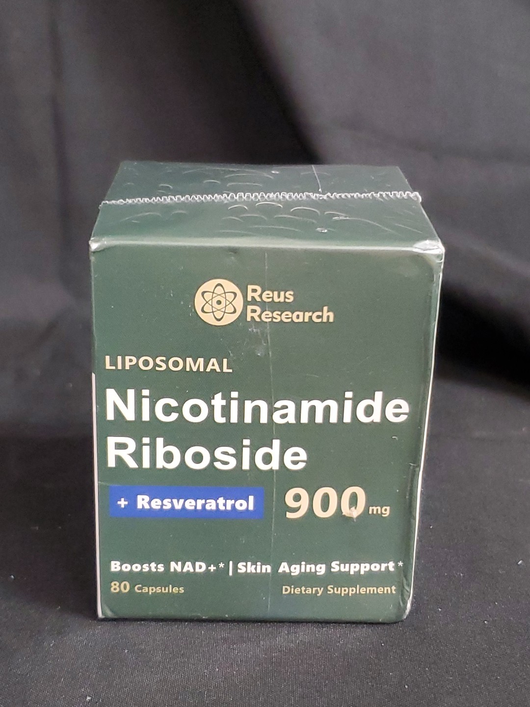 Nicotinamide Riboside + Resveratrol 900 mg 80 Capsules Exp.12/2027 NEW Sealed