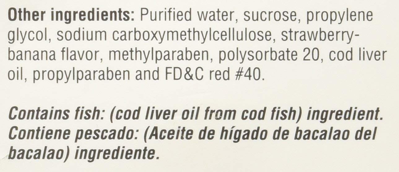 Emulsion De Escocia Dietary Supplement Liquid Strawberry & Banana Flavor 6.5 Oz