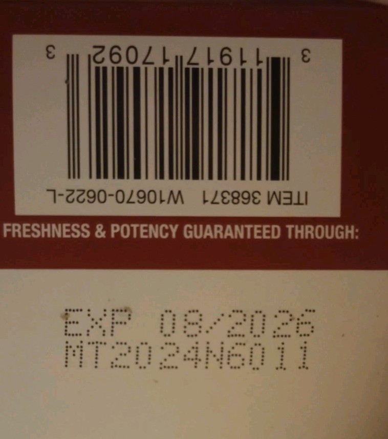 New Walgreens Brand Eye Health 120 Tablets Dietary Supplement Pack, Exp. 08/2026