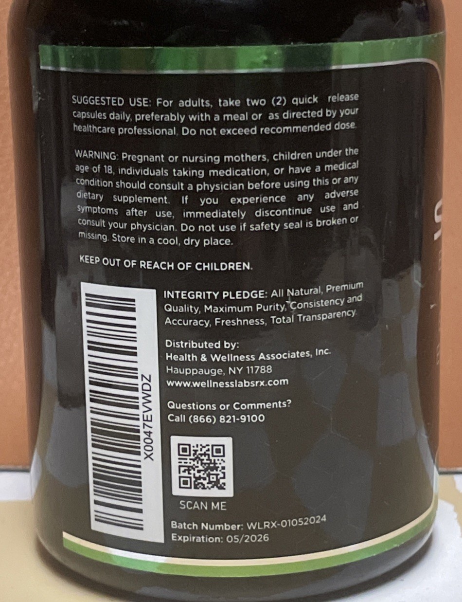 Irish Sea Moss 17-in-1 Seamoss Black Seed Oil 120 Capsules-2 per serv EXP 5/26