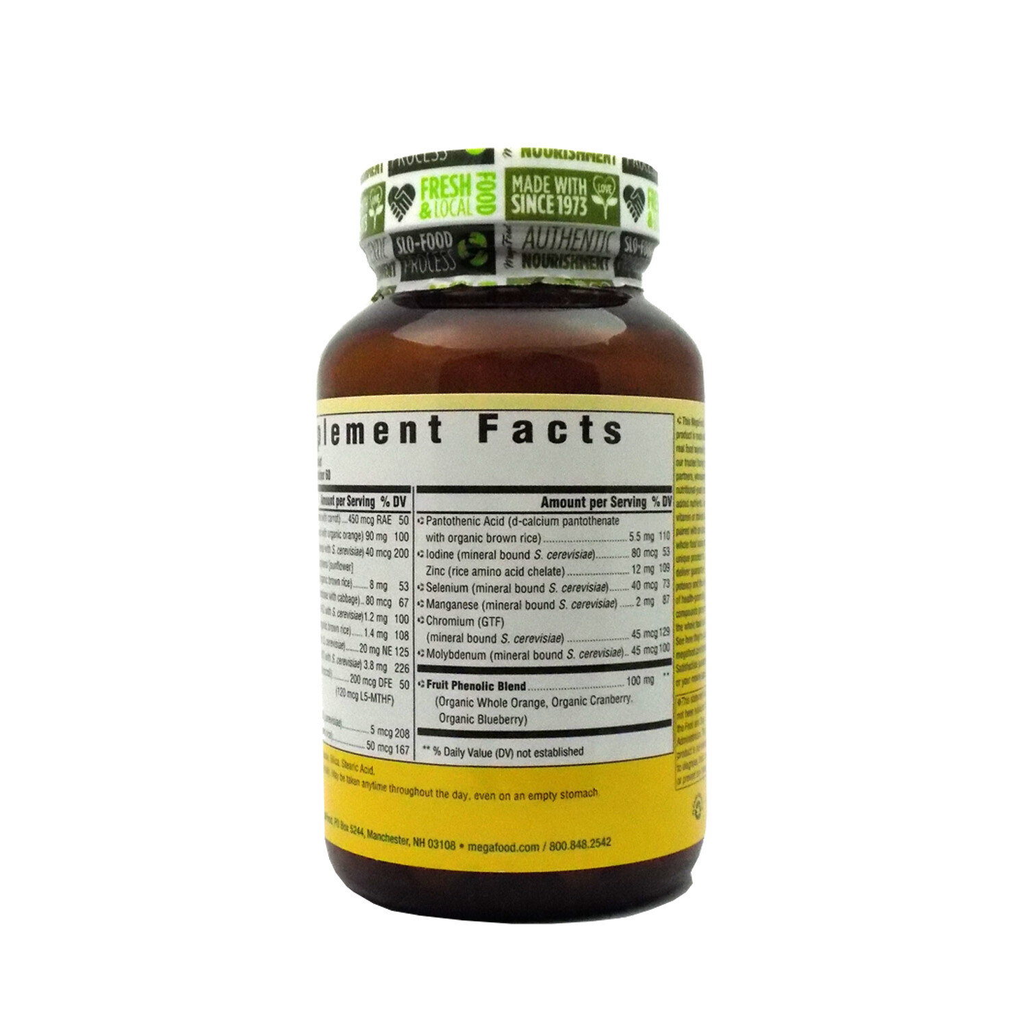 Mega Food Men Over 55 One Daily, 60 Tablets