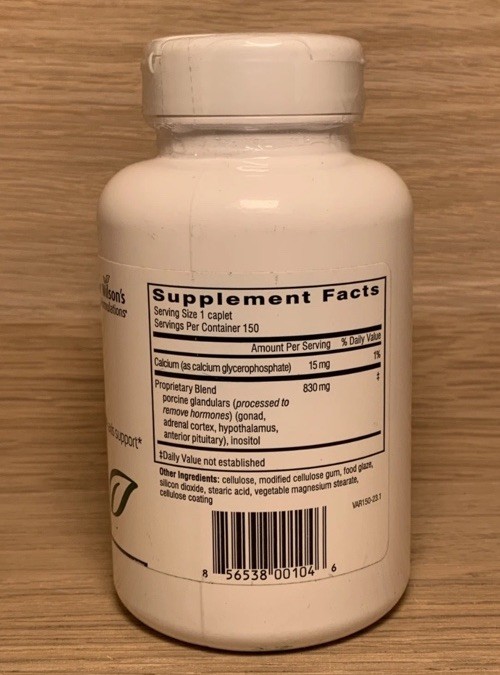 Dr. Wilson’s Original Formulations Adrenal Rebuilder Caplets – 150 Count