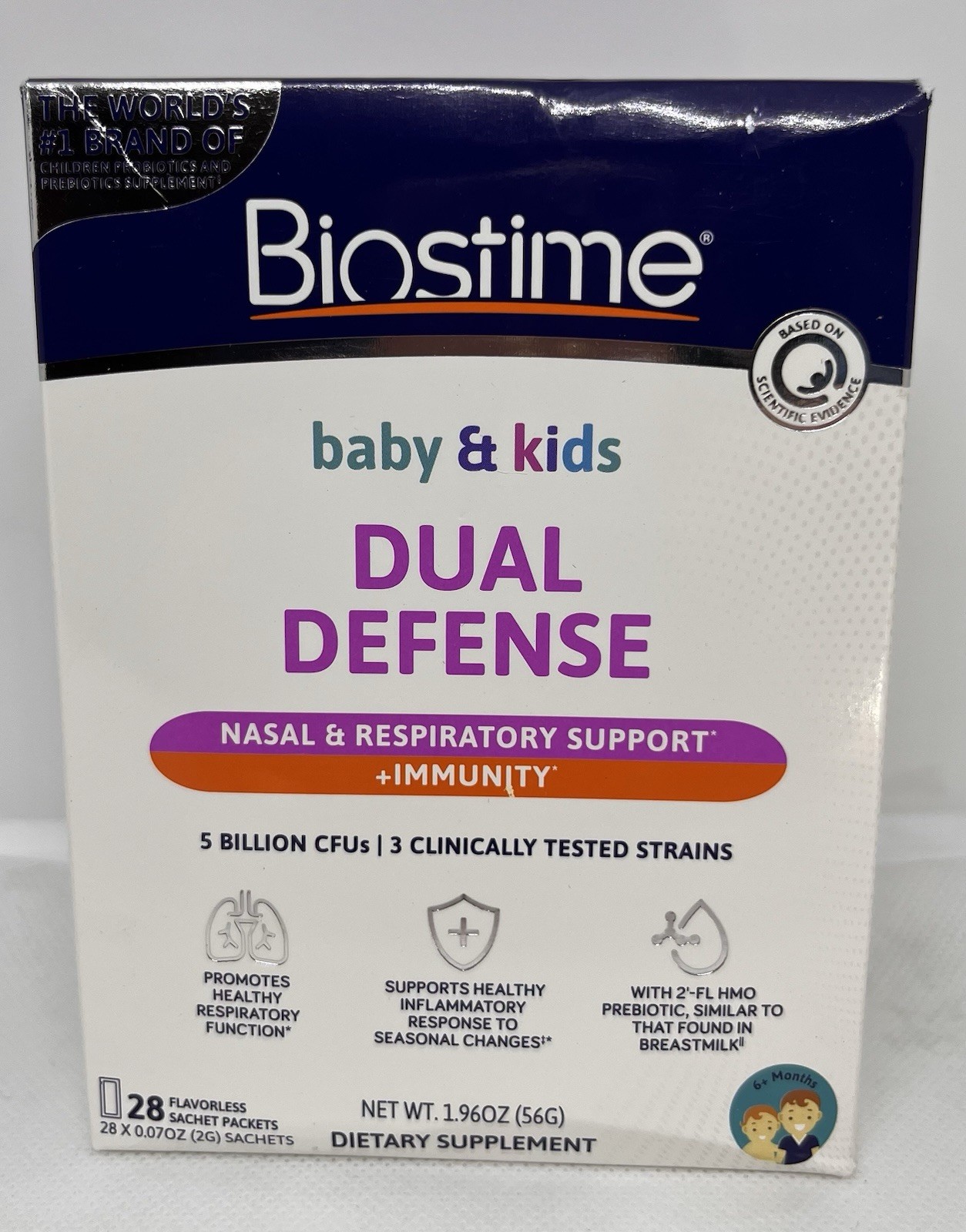 Biostime Kids Immune Respiratory Support Prebiotic Probiotic – Unflavored Powder