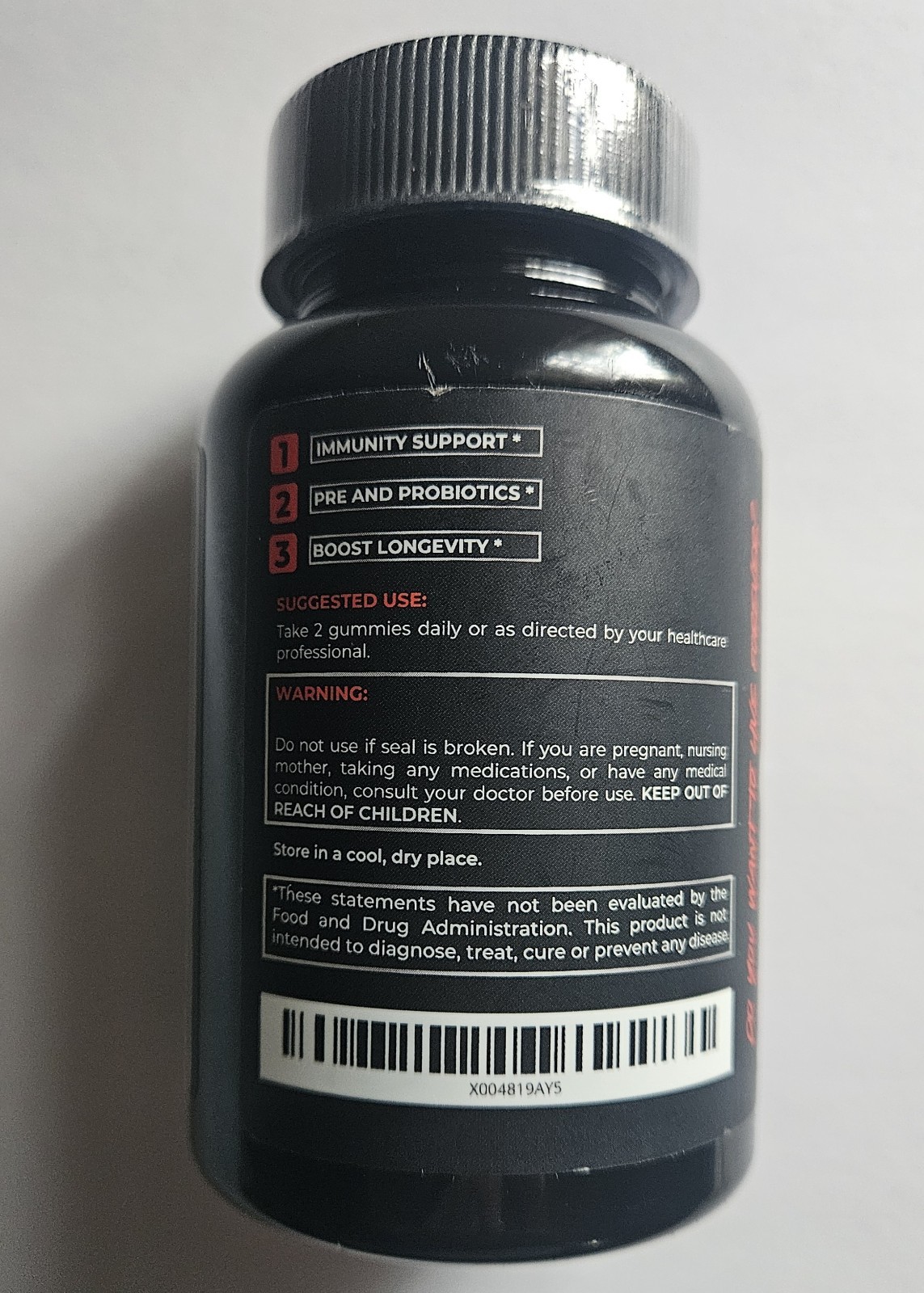 CHEAT DEATH Immune Support Lemonade Raspberry Gummies