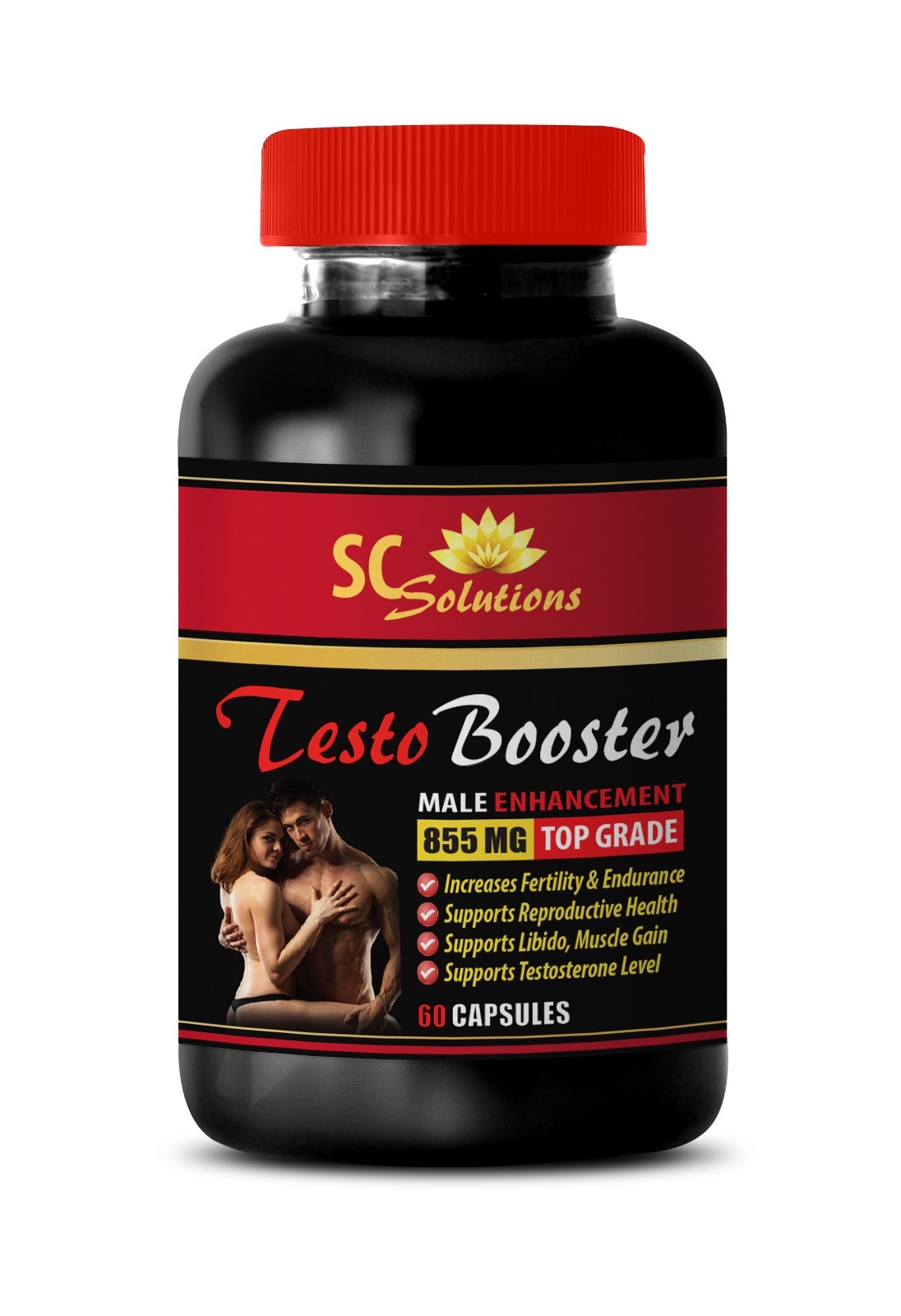 Male enlargement pills – TESTO BOOSTER 855 Mg Stamina Pill 1 Bottle 60 Capsules