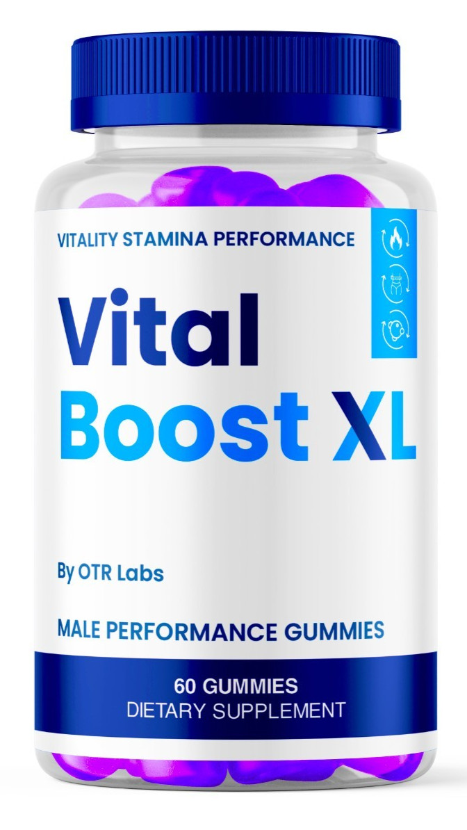 Vital Boost XL Performance Gummies, VitalBoostXL for Men Stamina Vitality 60ct