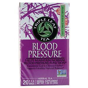 Triple Leaf Tea Blood Pressure Herbal Tea 20 pckts