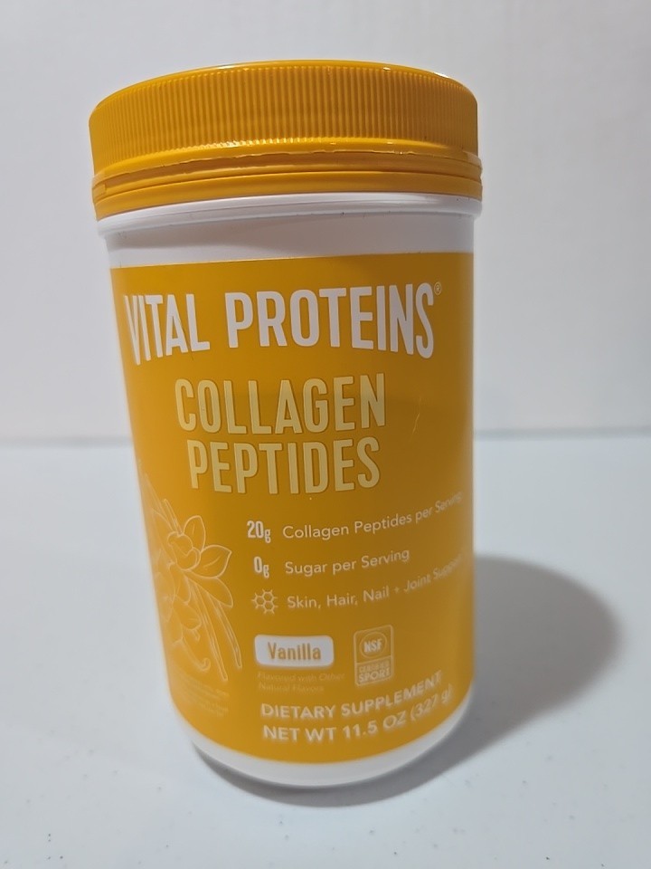 Vital Proteins Collagen Peptide Vanilla 11.5oz Skin Hair Nails Joints Supplement