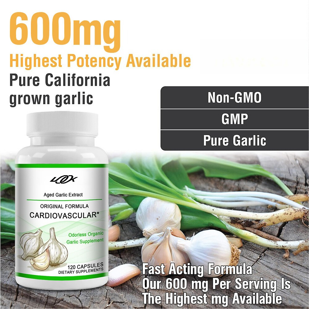 Aged Garlic Extract Original Formula Cardiovascular Healthy 700 mg