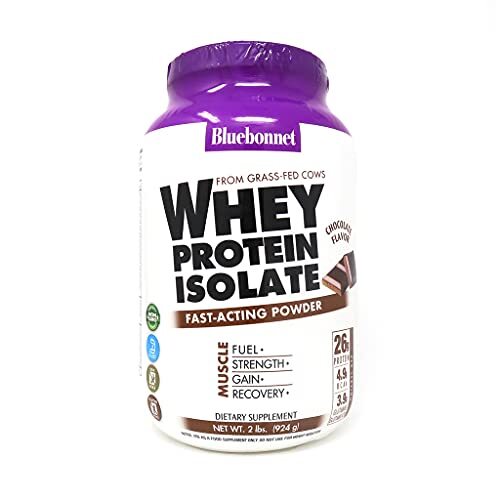 BlueBonnet Nutrition Whey Protein Isolate Assorted Flavor Names , Sizes