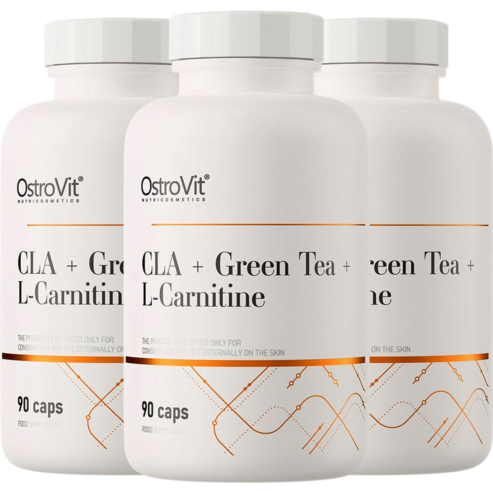 CLA + GREEN TEA + L-CARNITINE – 90 CAPS – Dream figure, your weight loss support