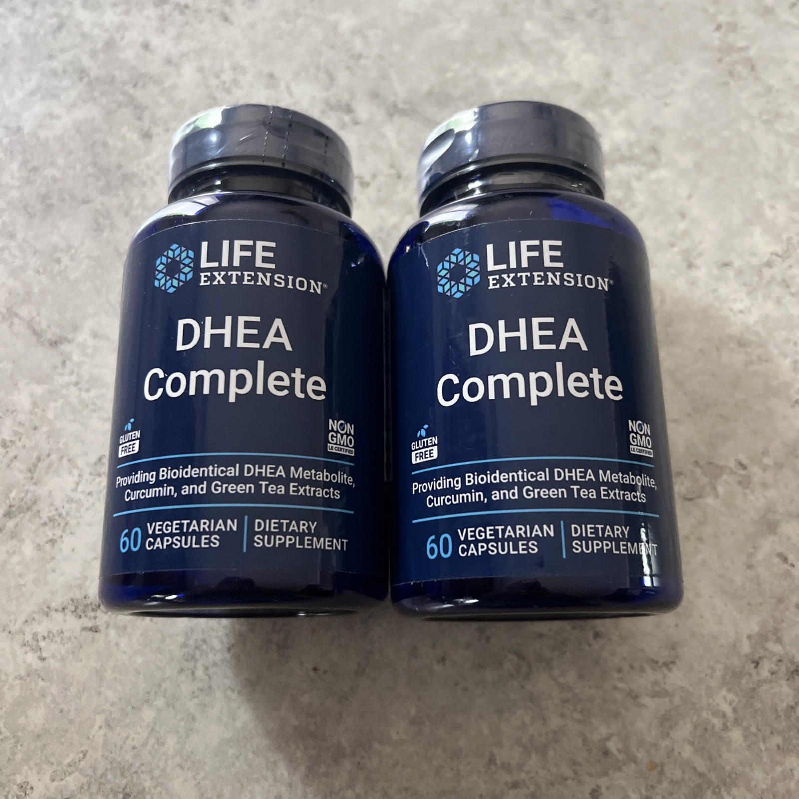 2X Life Extension DHEA COMPLETE 60 Veg Caps EXP 12/2027