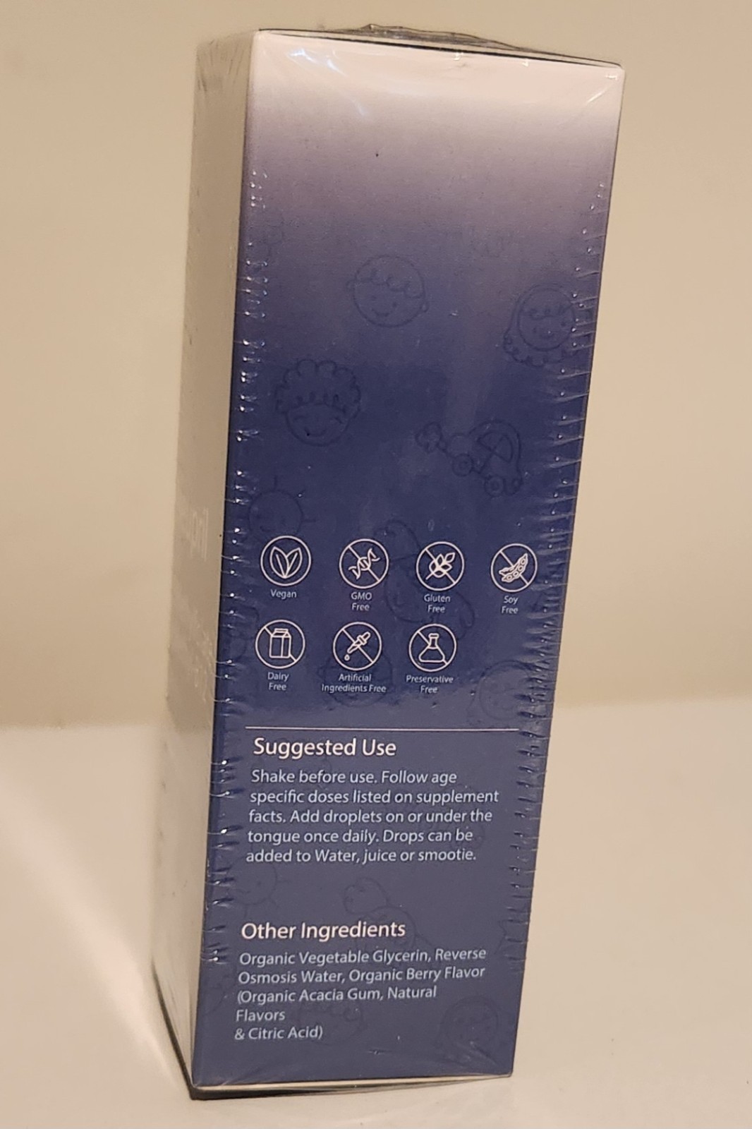Neupril L-Methylfolate Methyl-B12 Kids Liquid Berry Flavor Mood Focus 1 fl oz