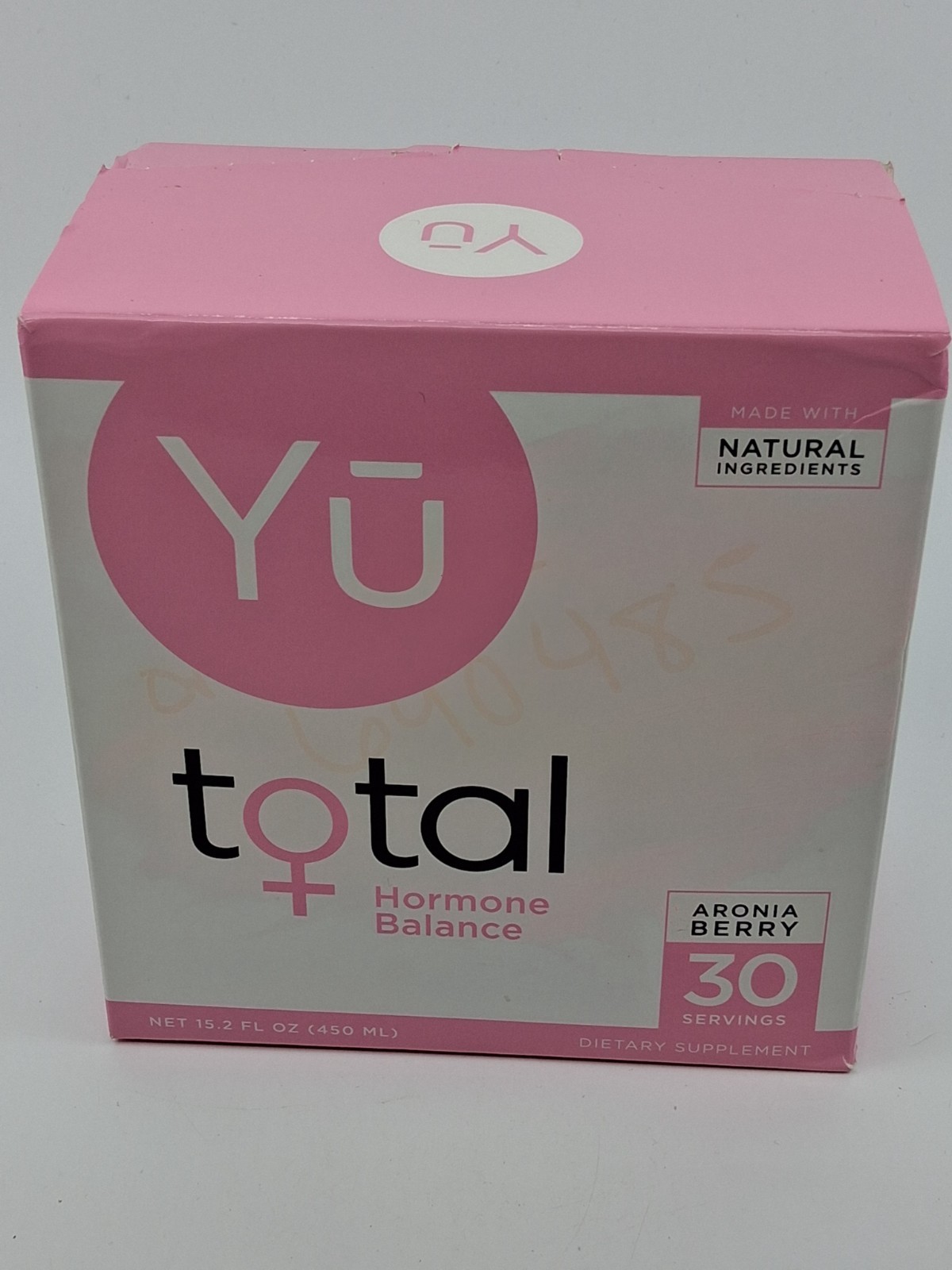 Yu Total Hormone Balance Aronia Berry 30 packs open box EXP 11/2026
