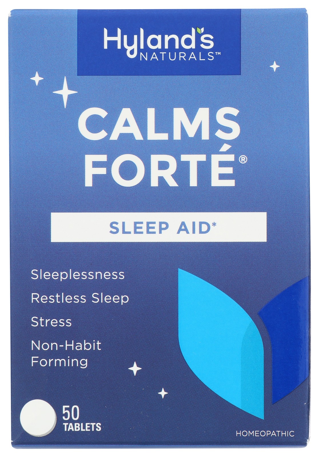 Hyland’S Calms Forte Sleep Aid Tablets 50 Count Homeopathic 3 Pack