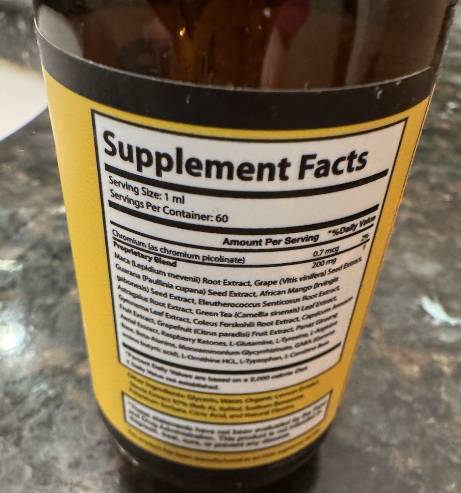 Banana Drops Liquid Supplement 2oz 3 Pack Max Strength Exp 11/26 Free Ship