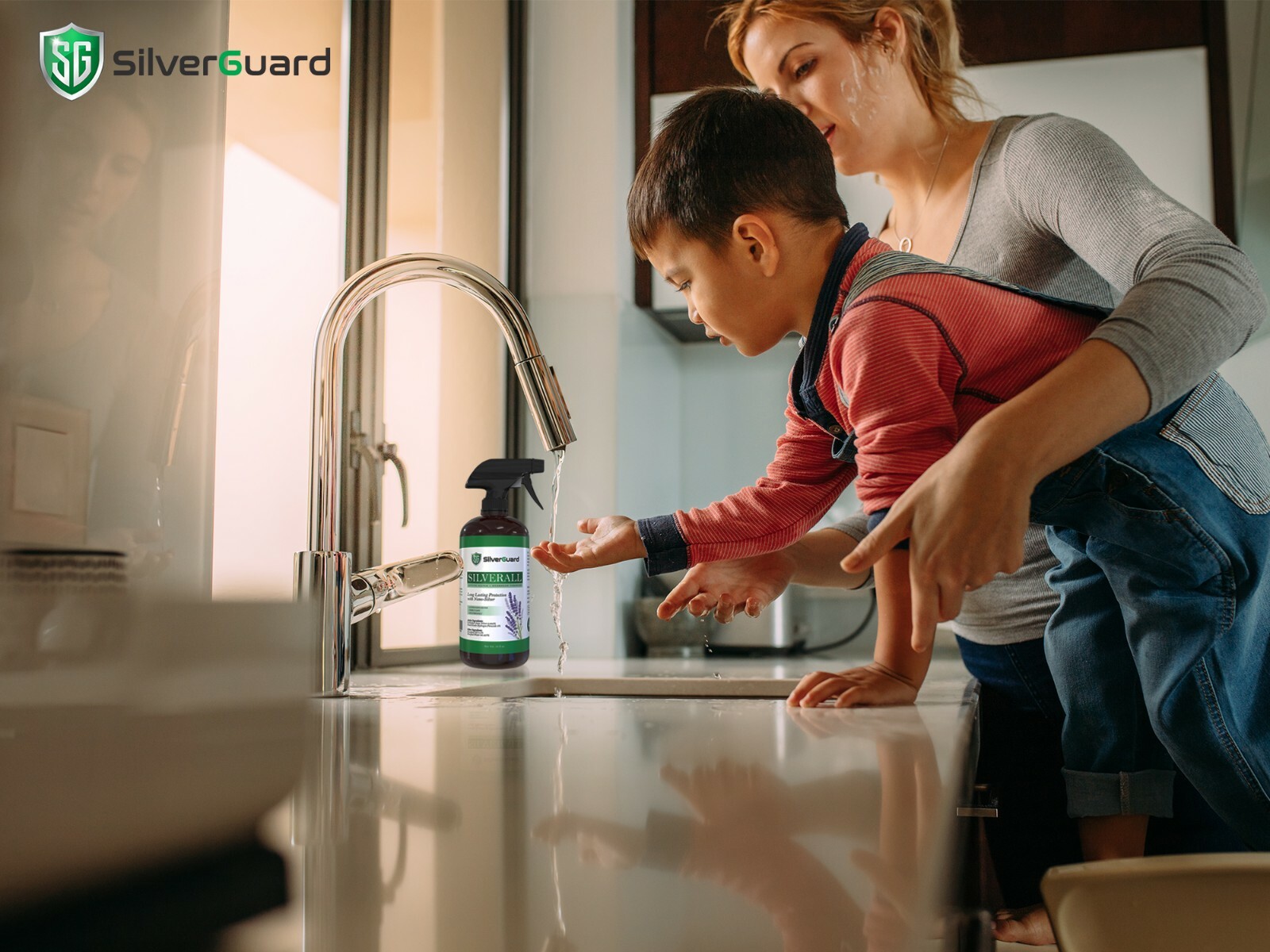 SilverGuard SilverAll Enhanced Hydrogen Peroxide Spray + Active Colloidal Silver