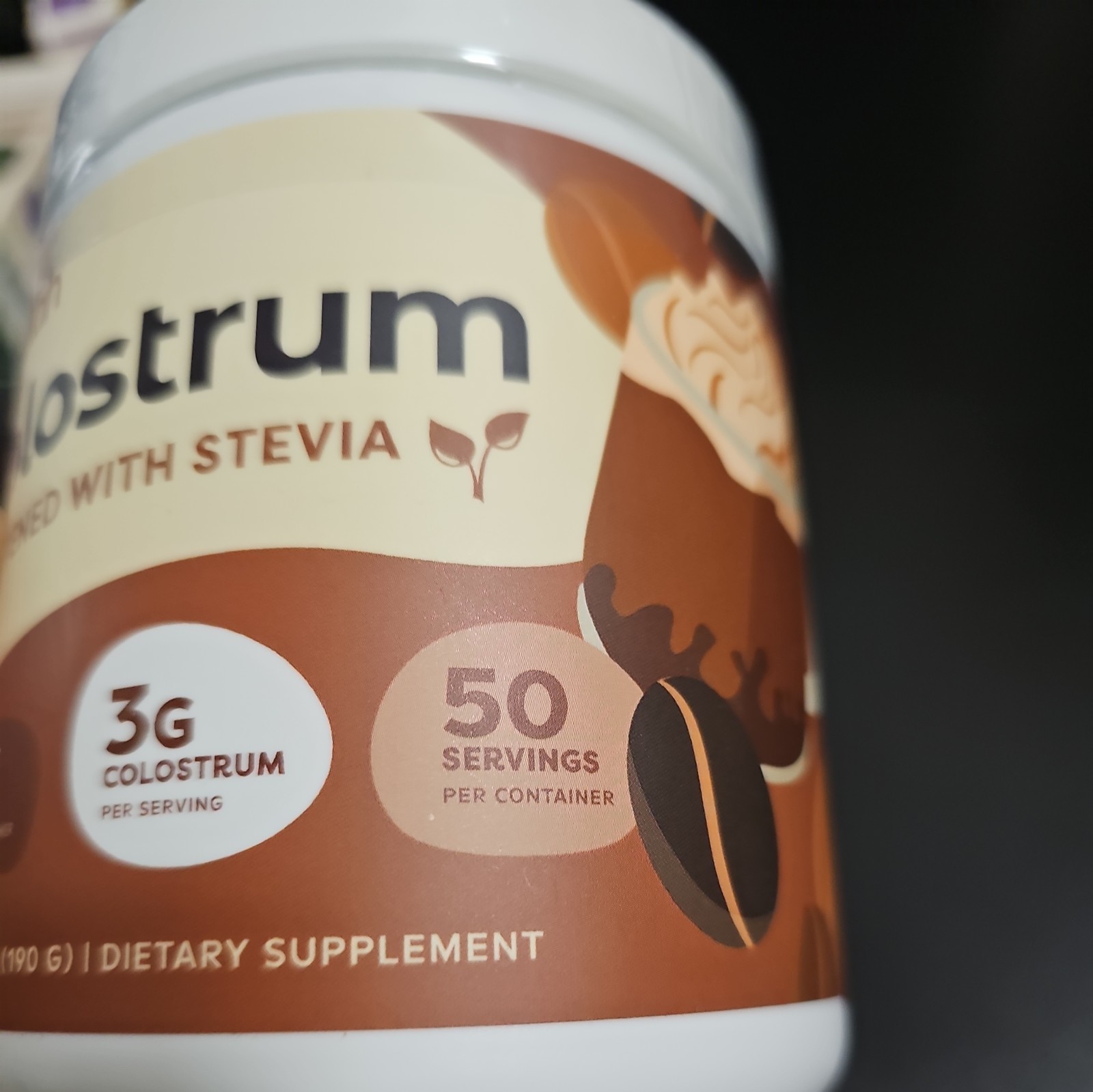 Wellah Colostrum Coconut Cream Flavored 50 servings Gut Health