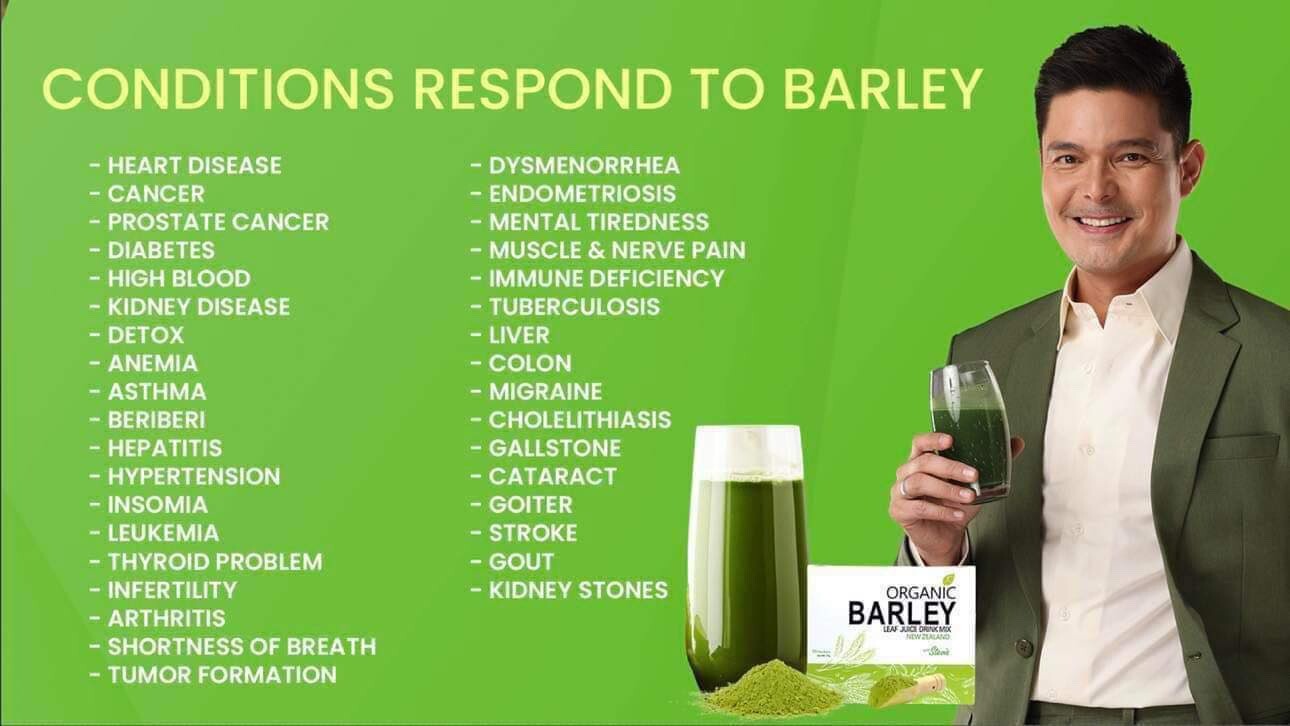 JC pure organic barley capsules from New Zealand