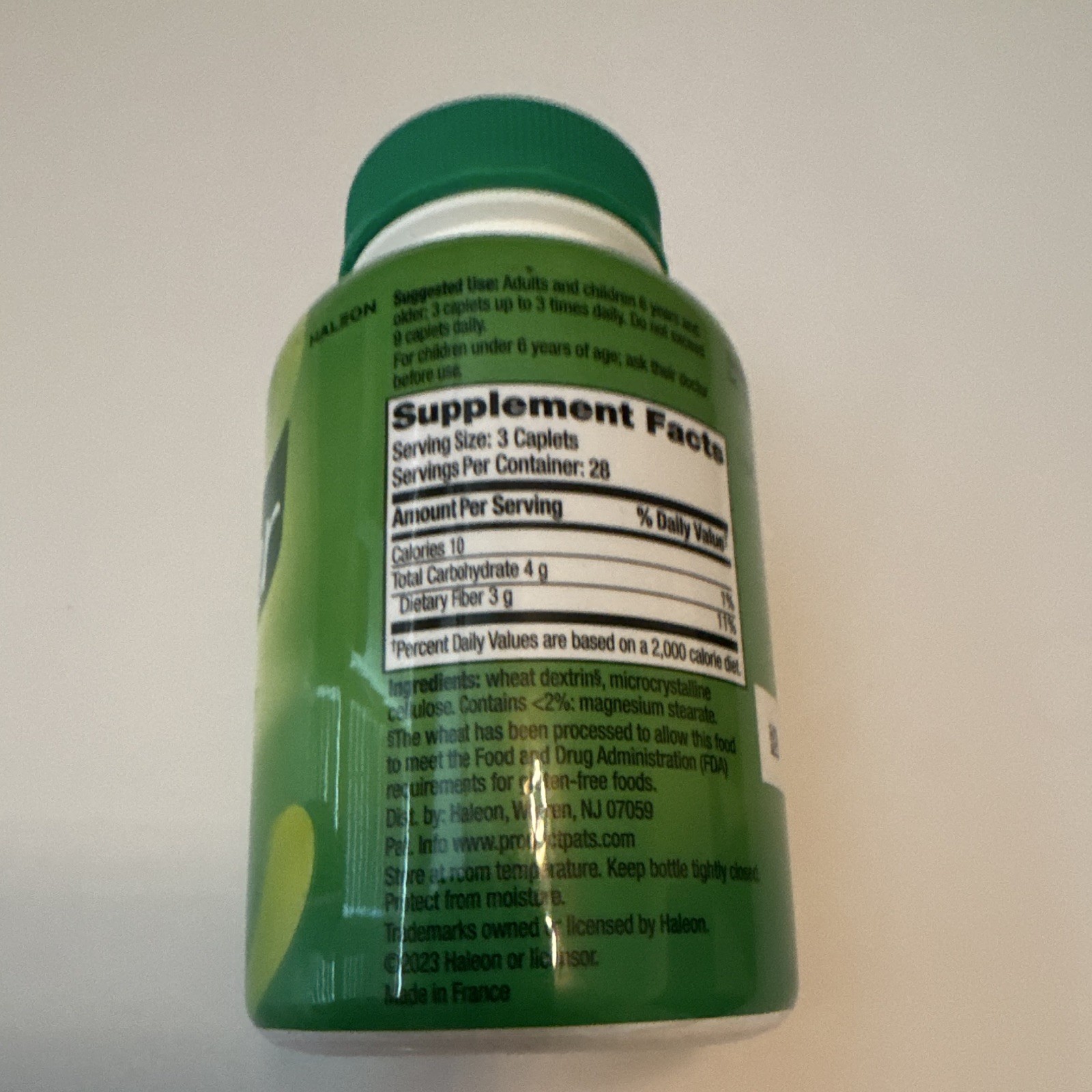Benefiber Prebiotic Fiber Supplement Digestive Health 84 Exp Nov 2026