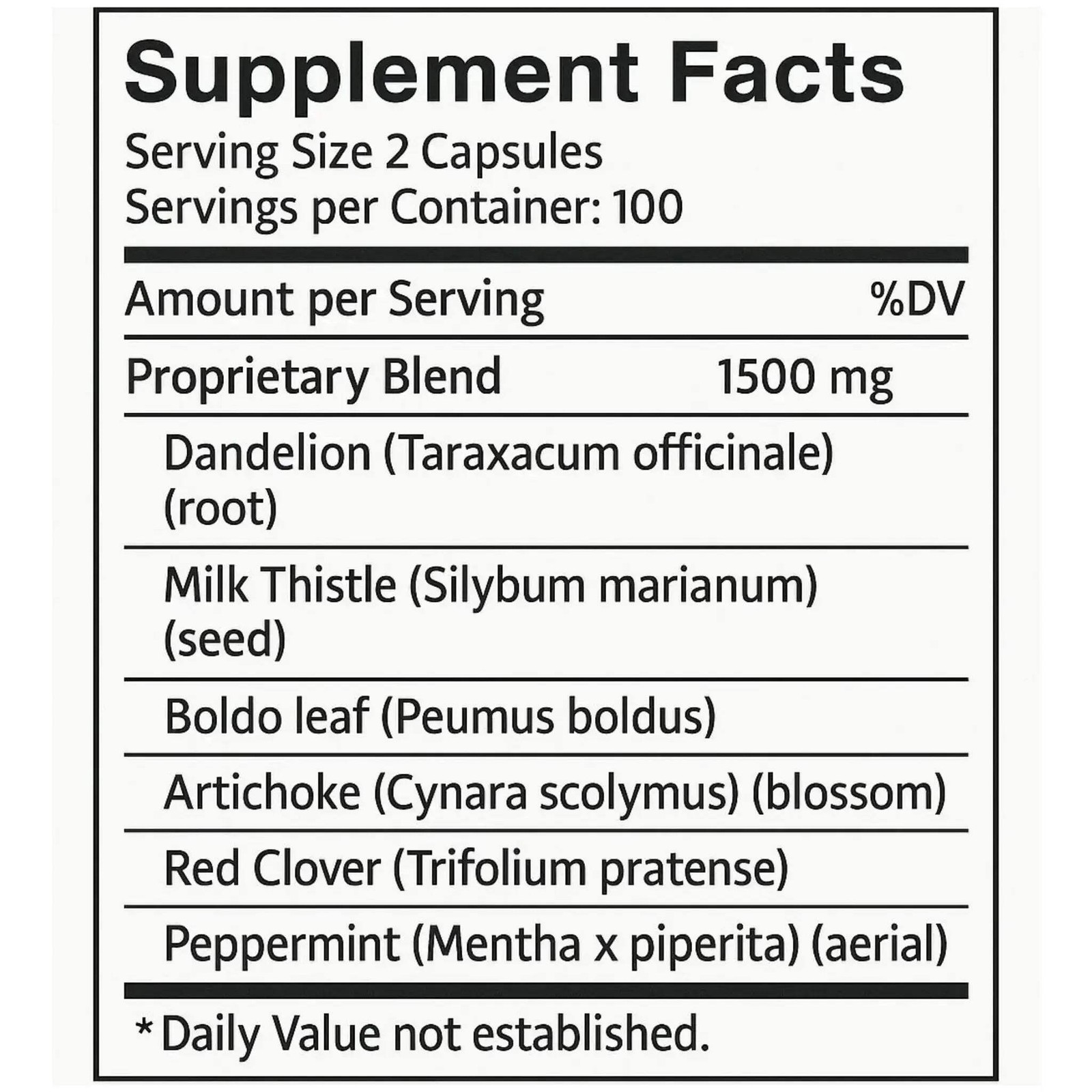 Limpieza Suprema Hígado Riñones Vesícula, Healthy Liver, 100 Capsules