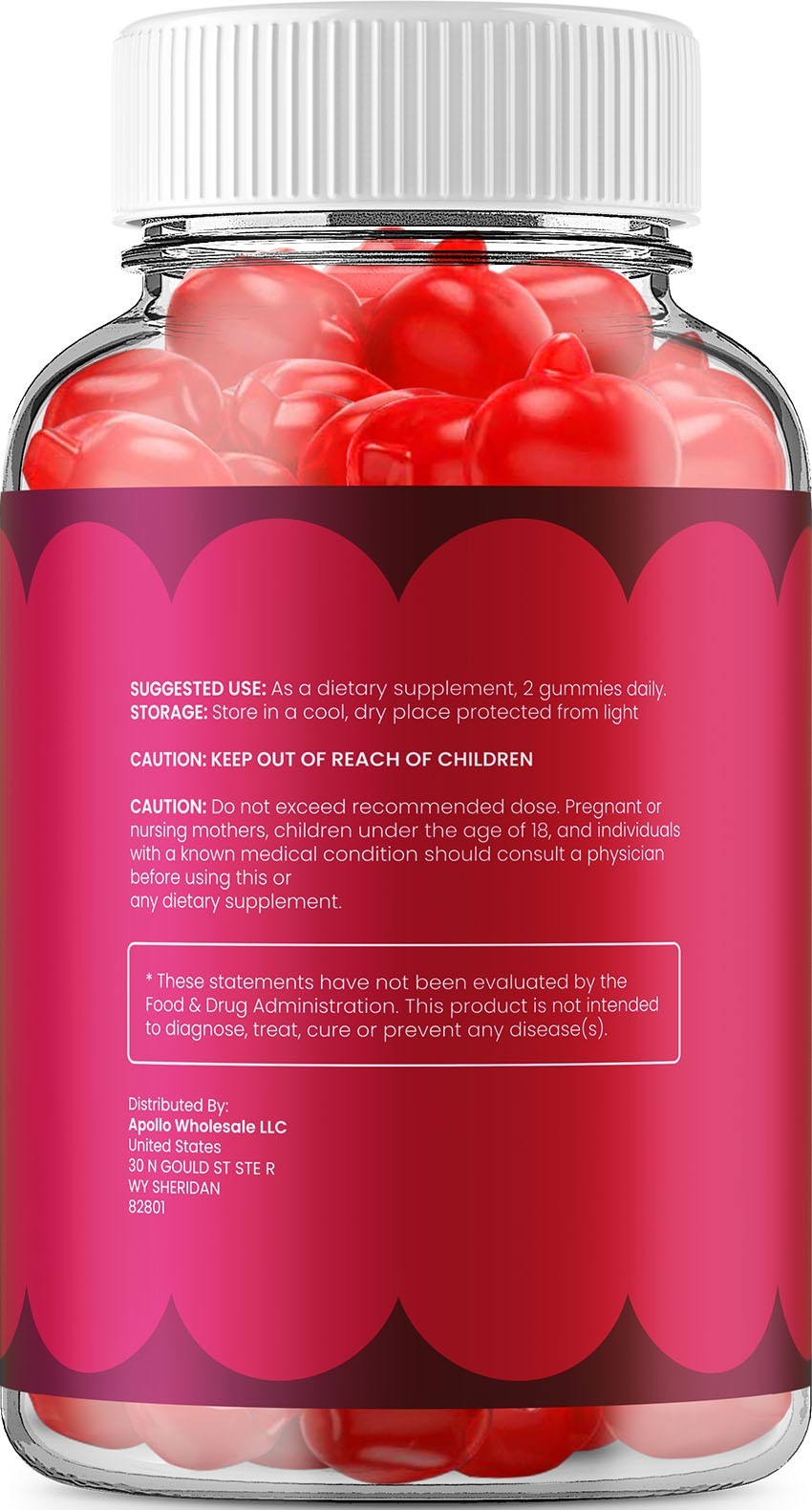 (2 Pack) Gumitide ACV Gummy – Natural Ingredients for Overall Wellness Support