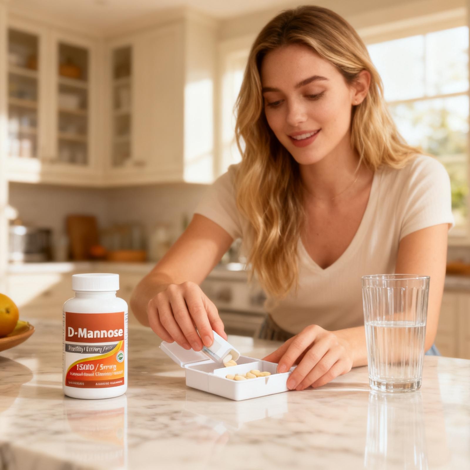 Best Naturals D-Mannose 1500 Mg 120 Capsules