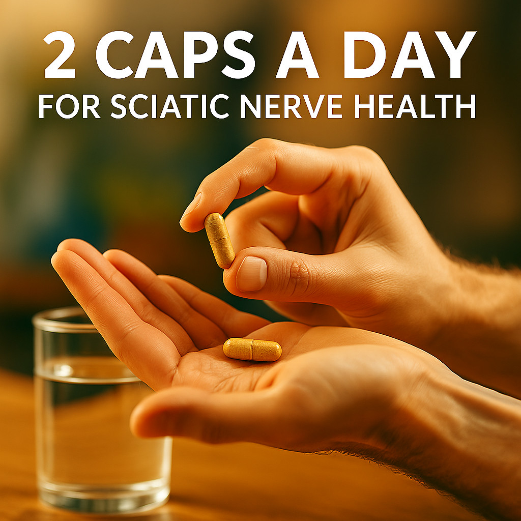 Sciatic Nerve Health Support Supplement – Alpha Lipoic Acid 300mg – 60 Capsules