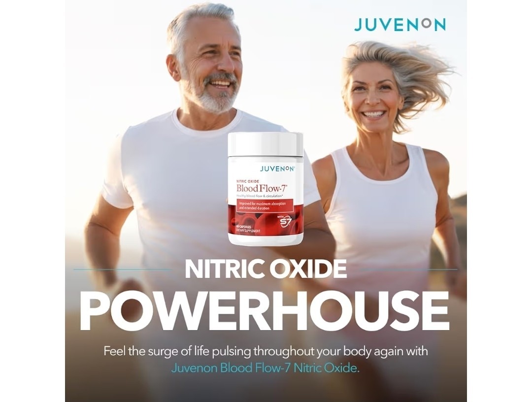 Juvenon Nitric Oxide BloodFlow-7 Capsules Blood & Circulatory Health 60 Ct