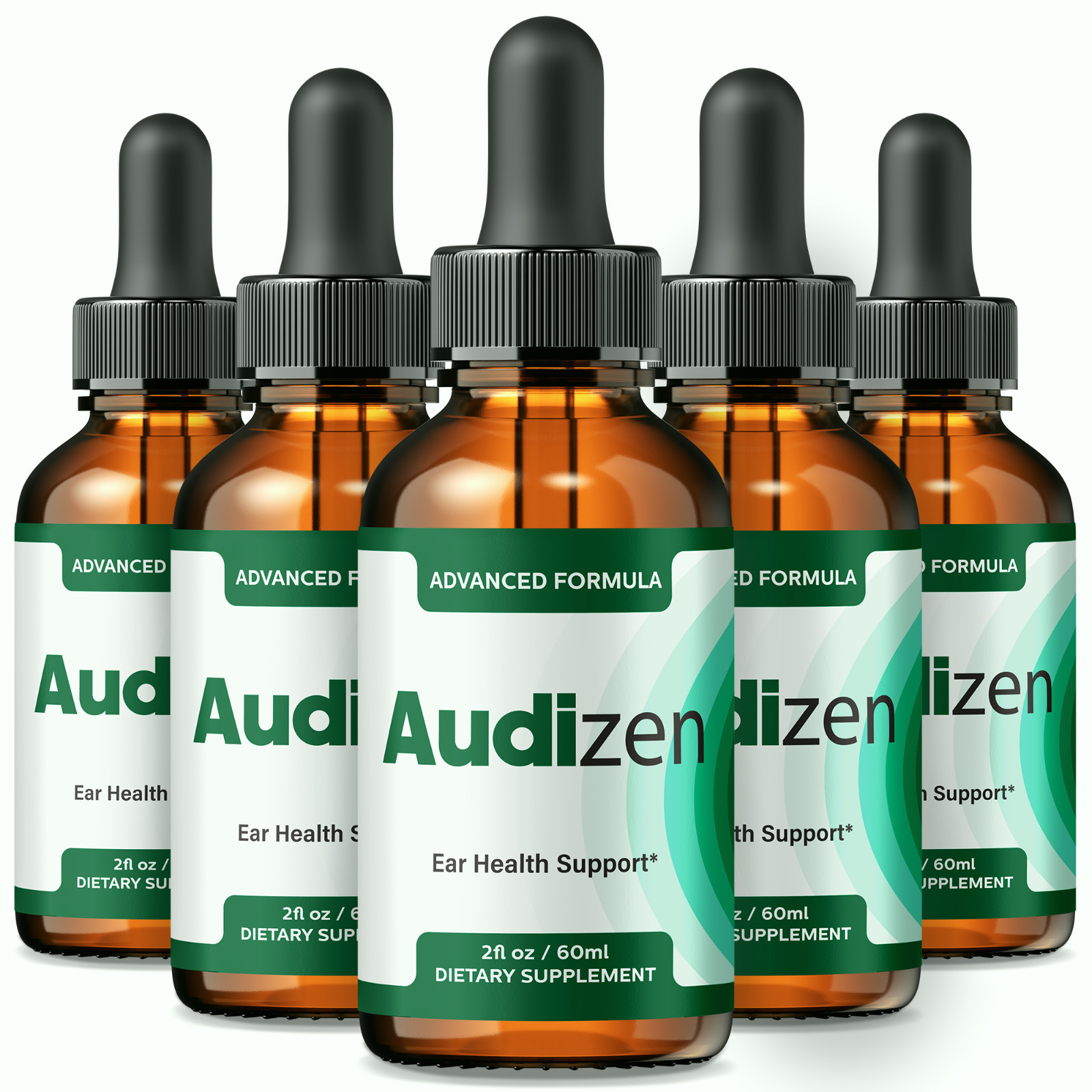 (5 Pack) Audizen Drops – Advanced Ear Health and Hearing Support Formula