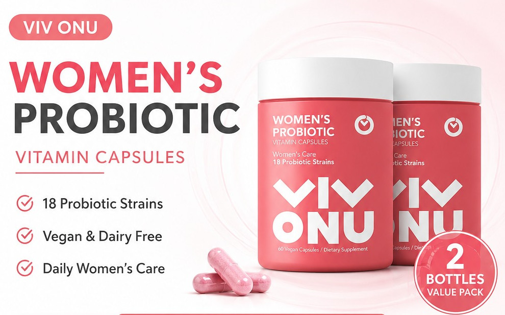 Women’s Probiotic & Prebiotic Supplement 18 Strains 2 Pack 60 Tablets Each