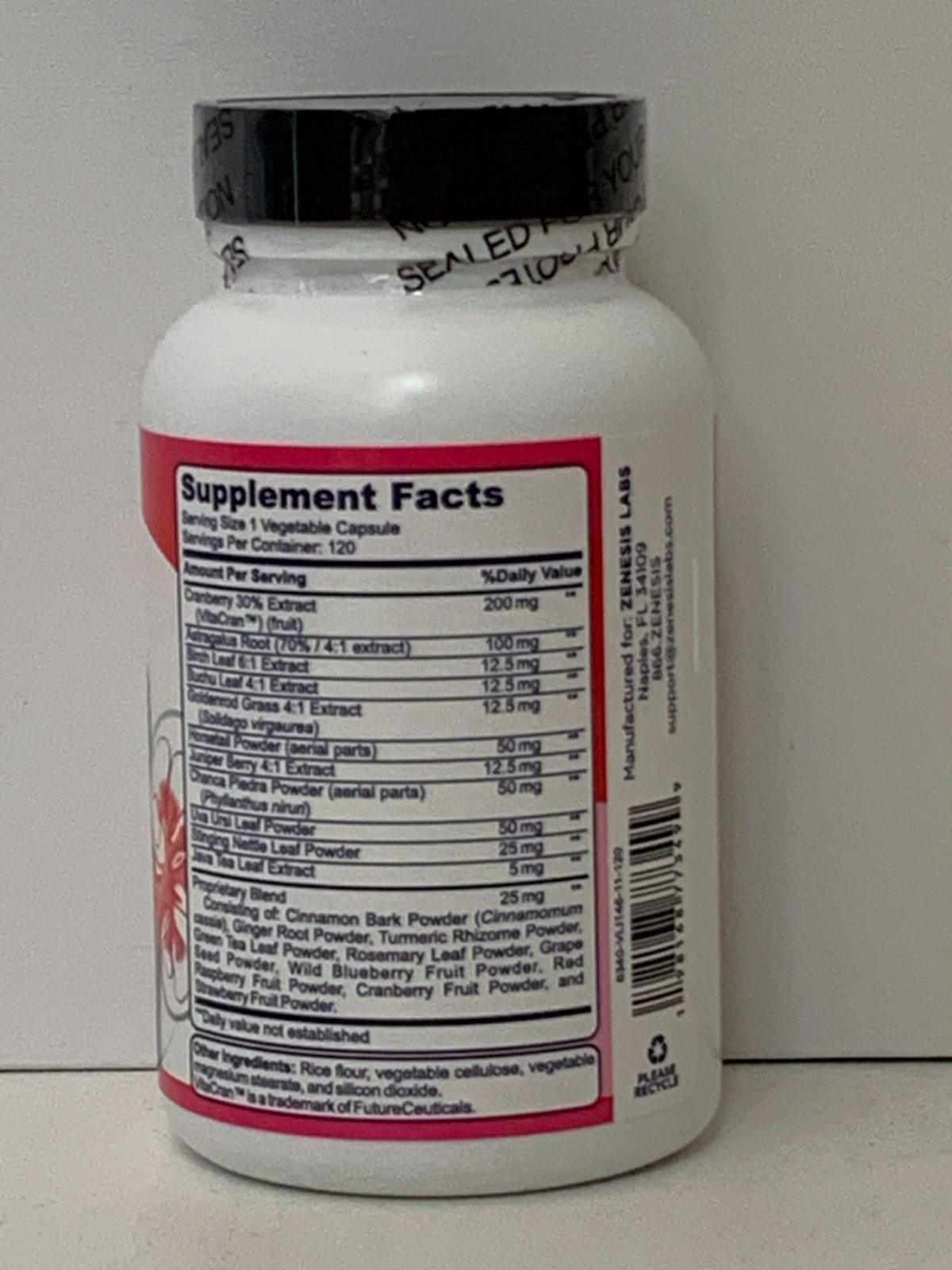 Kidney Support – Aids with UTI and overall Kidney health – 3 bottle set